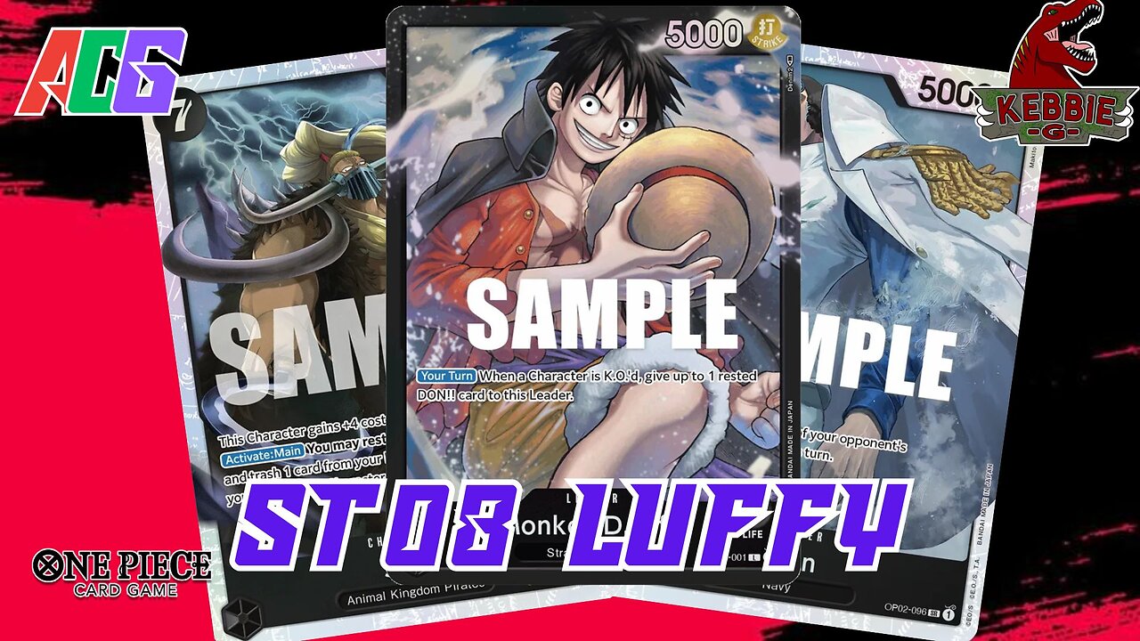 ST08 Luffy | One Piece TCG | OP12 Gameplay | Every Leader Gauntlet