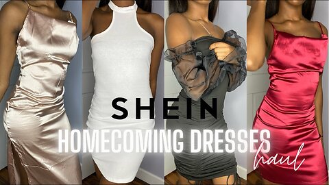 HOT GIRL SHEIN TRY-ON HAUL HOMECOMING DRESS EDITION Affordable Dresses Under $20