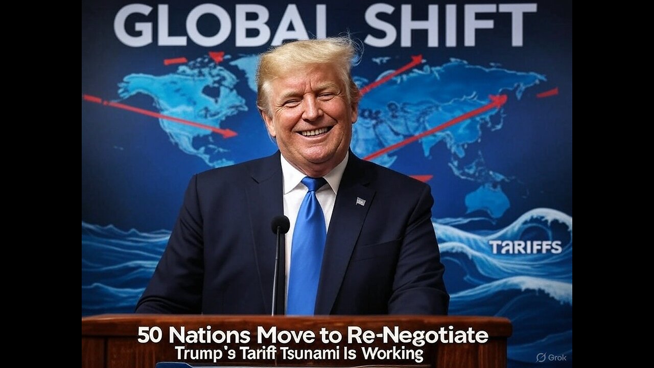 50 Nations Beg to Re-Negotiate: The Trump Tariff Tsunami Is Working