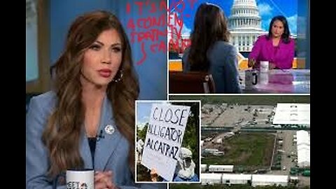 Lis Cry "Concentration Camp" on Alligator Alcatraz!