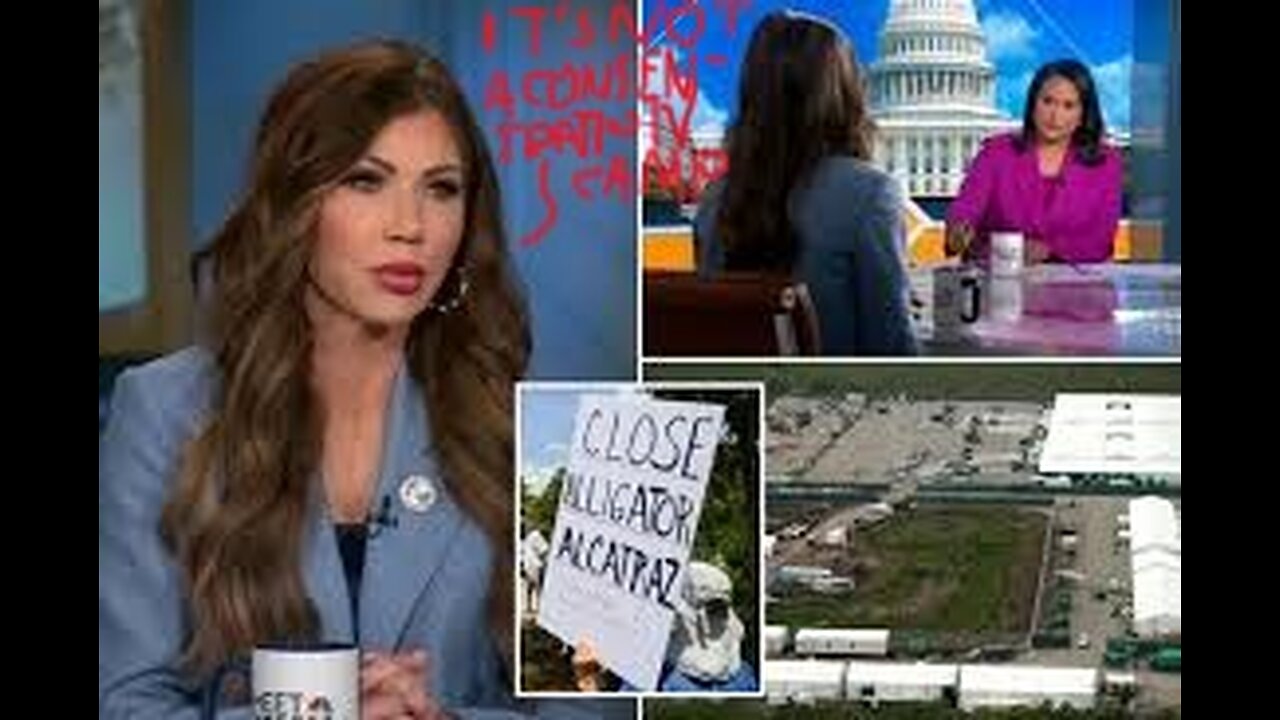 Lis Cry "Concentration Camp" on Alligator Alcatraz!