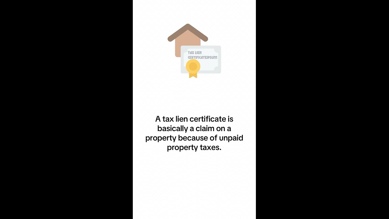 What is Tax Lien Certificate?
