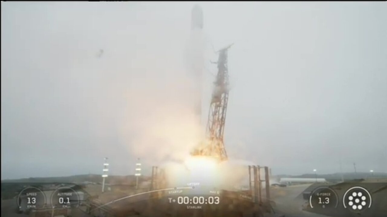 SpaceX Falcon 9 Launches 24 Starlink Satellites from Vandenberg | Sept. 13, 2025