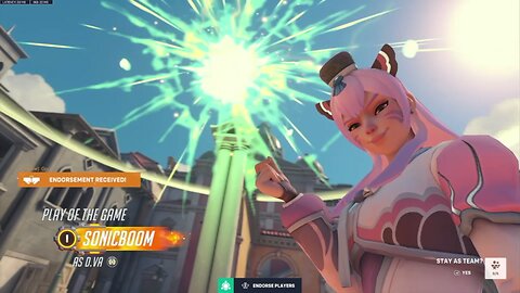 Reinhardt was aggressive and I had to keep him alive