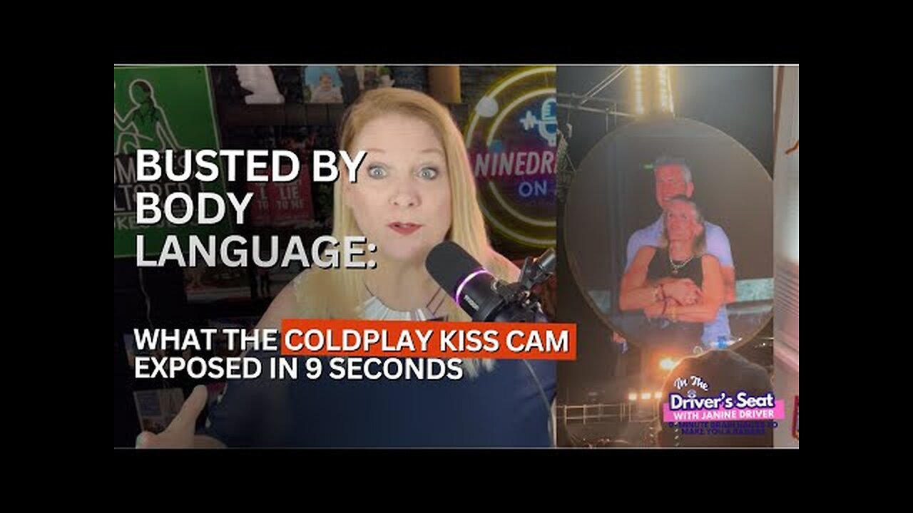 BUSTED BY BODY LANGUAGE 🎦 WHAT THE COLDPLAY KISS CAM EXPOSED IN 9 SECONDS