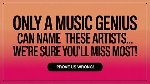 Music Quiz For Music Geniuses