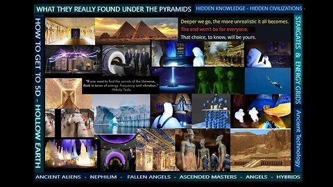 UNDER THE PYRAMIDS | OVER THE ICE WALL | HIDDEN TECHNOLOGY | STARGATES