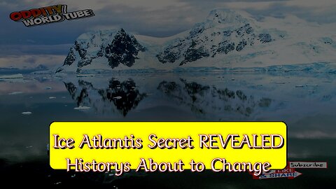 Ice Atlantis Secret REVEALED! History's About to Change! #Atlantis #AncientMystery #IceCity