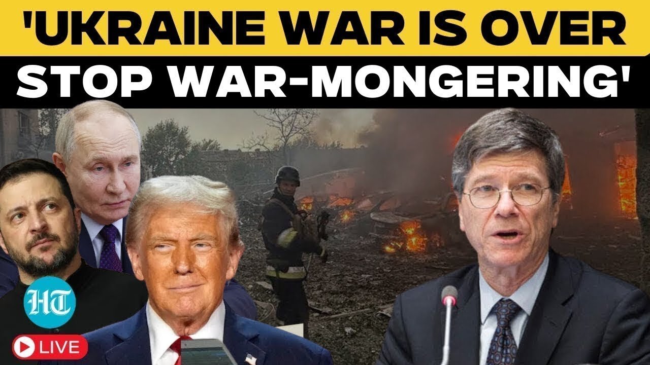 ‘Ukraine War is Over’, Jeffrey Sachs Makes Fiery Speech At EU Parliament, Challenges America!