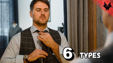 Six types of tie knots
