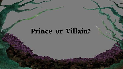 Silhouette art-Prince or Villain?
