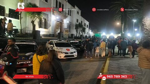 Partida simbólica del Rally Camino de los Volcanes en Arequipa