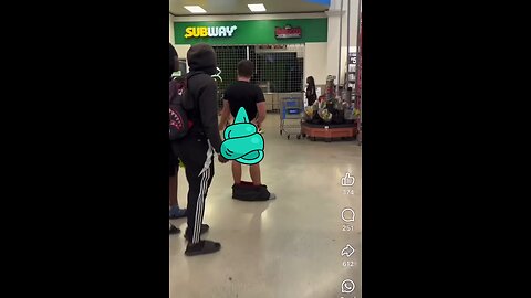 A man indecently exposed himself in a Walmart public area with children present