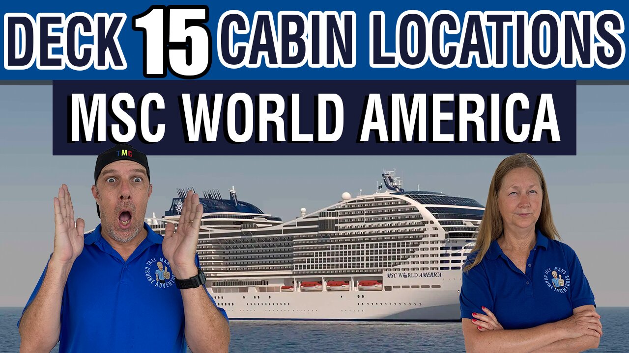 Finding Your Cabin on Deck 15 Is Easier Than You Think! | Tall Man's Cruise Adventures