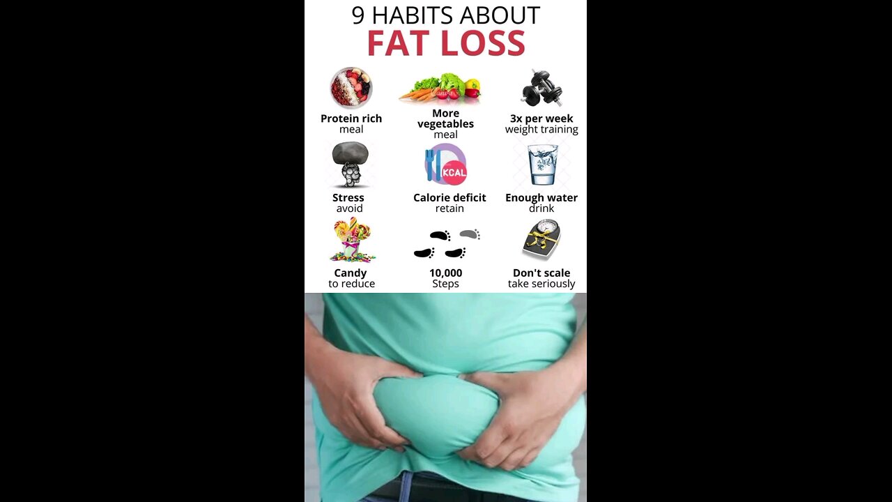 9 habits about fat loss