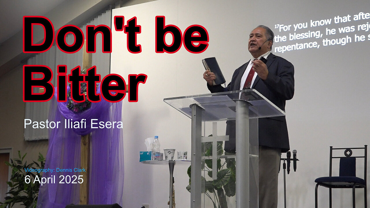 Don't be Bitter