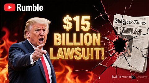 Trump Hits The New York Times With $15 BILLION Lawsuit!