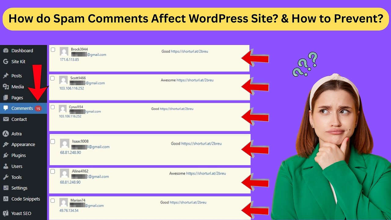 How Do Spam Comments Affect Our WordPress Website? | Prevent From Spam Comments | DollarTube Nepal