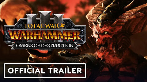 Total War： Warhammer 3 Omens of Destruction - Official Announcement Trailer