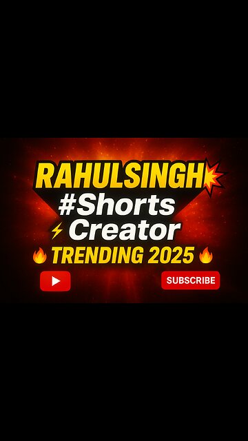 rahulsingh #short video creator