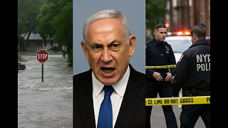 White House Blasts 'Madman' Netanyahu as TX Flood Missing Drops, NYC Cop Shot