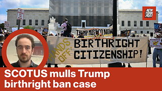 SCOTUS mulls Trump birthright ban case | Reporter Replay