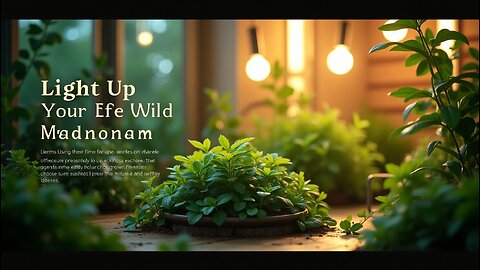 Light Up Your Life and Your Plants Choosing the Right Grow Lights'