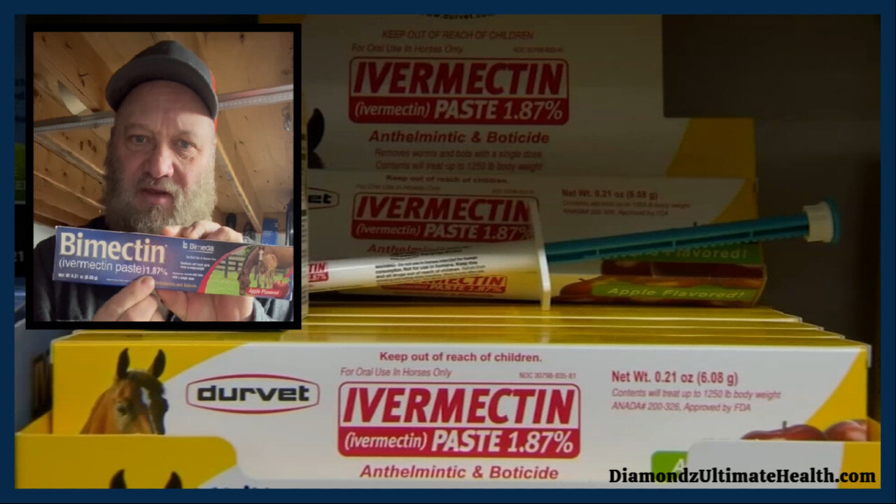 💊🐴 Joe Grinsteiner Explains Ivermectin (Horse Paste) Dosage Information ⭐ Ordering Links Below