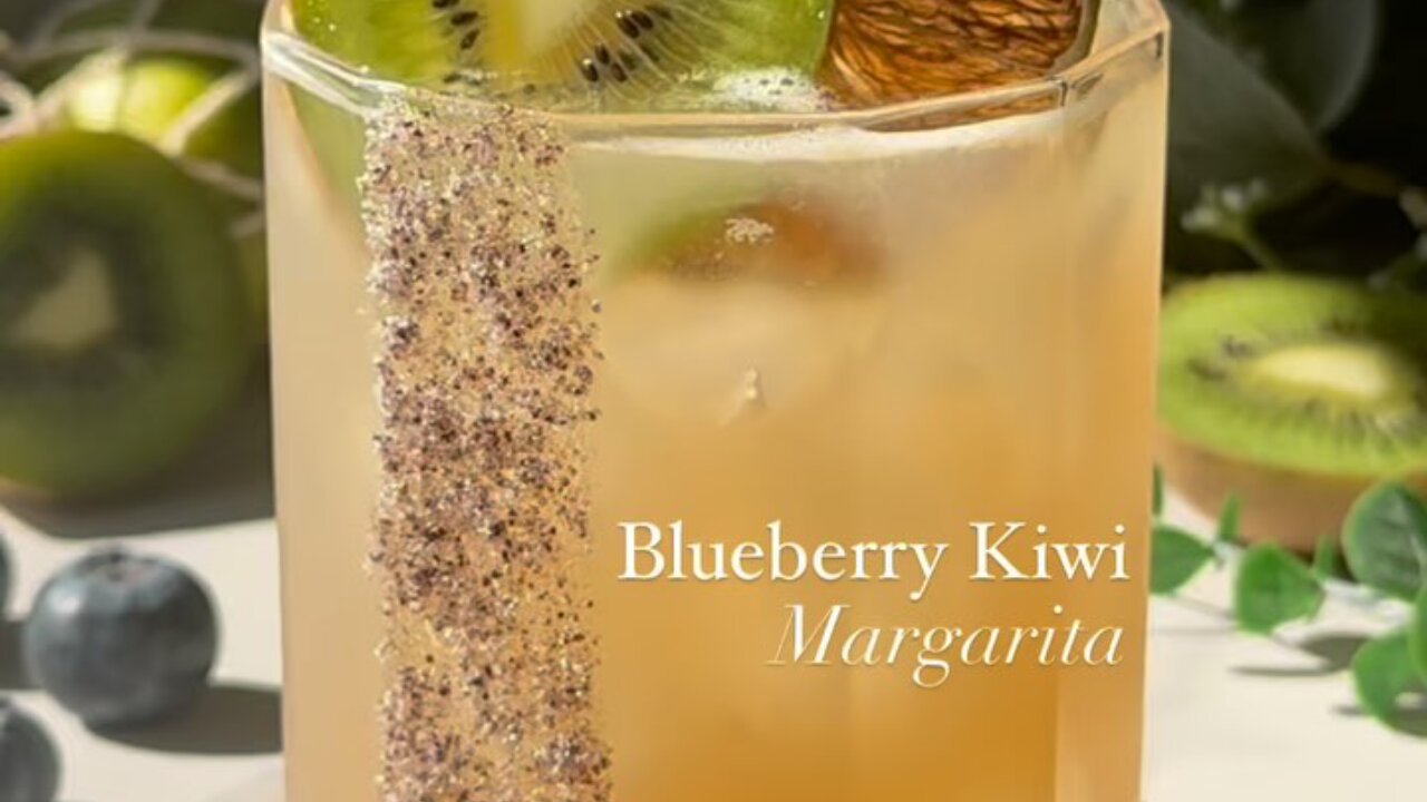 COCKTAIL BLUEBERRY KIWI MARGARITA