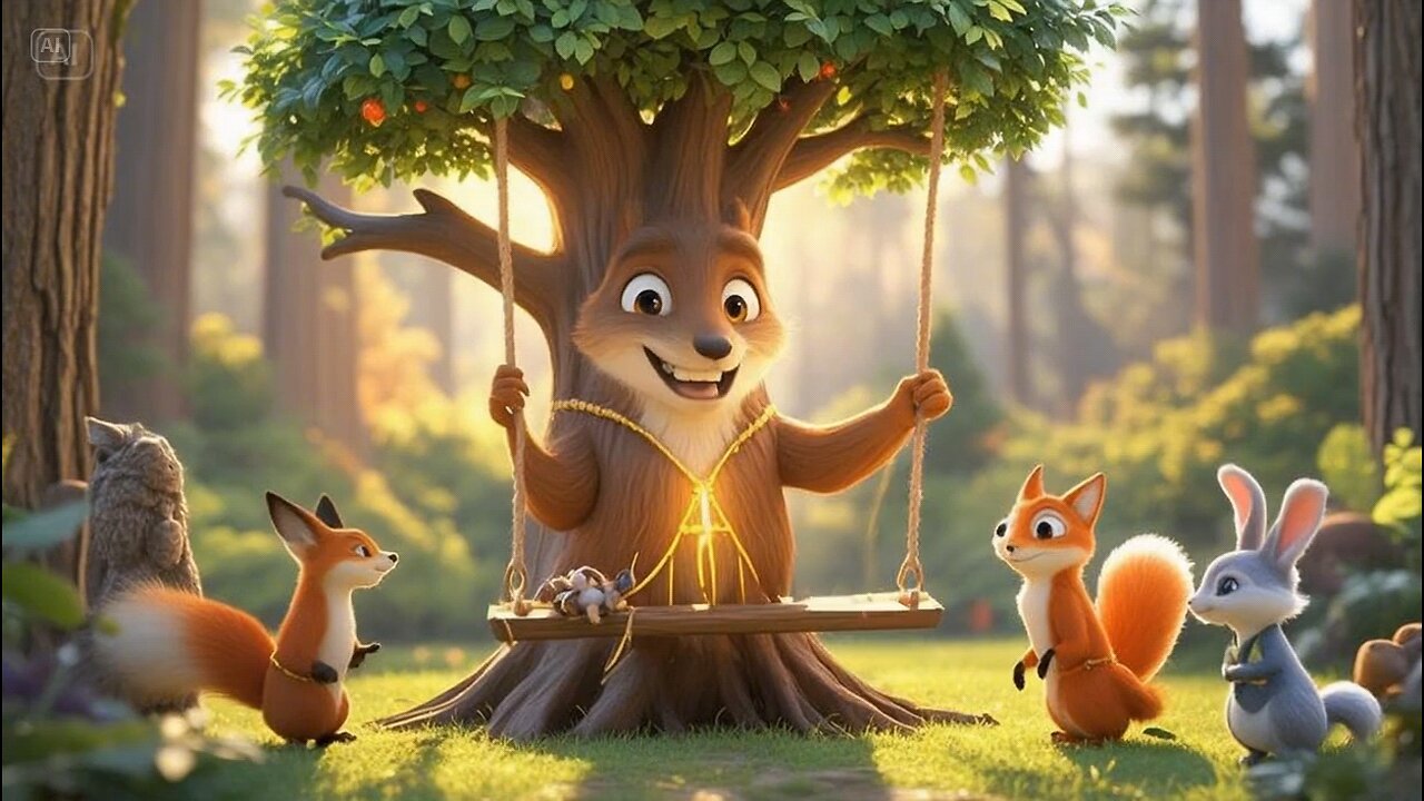 🌳 The Magical Talking Tree and the Forest Friends | Heartwarming Animated Story for Kids 🌟