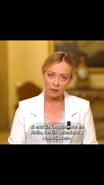 Hard words From Italy Prime Minister