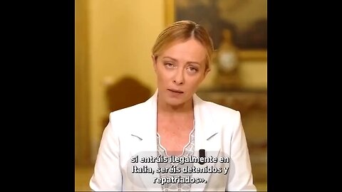 Hard words From Italy Prime Minister