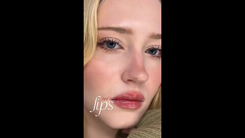 Not a paid ad! But cute glossy lips from the most recent