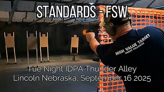 IDPA - Standards/FSW - September 16, 2025