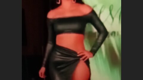 Stunning dress modeling