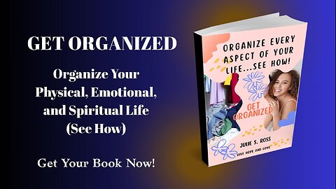📖 Organize Every Aspect of Your Life (See How) Book /Order Your Book Today!