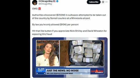 TSA In Minneapolis Caught Somalians With Over $700MM In Cash Fleeing To Somalia! 1-11-2026