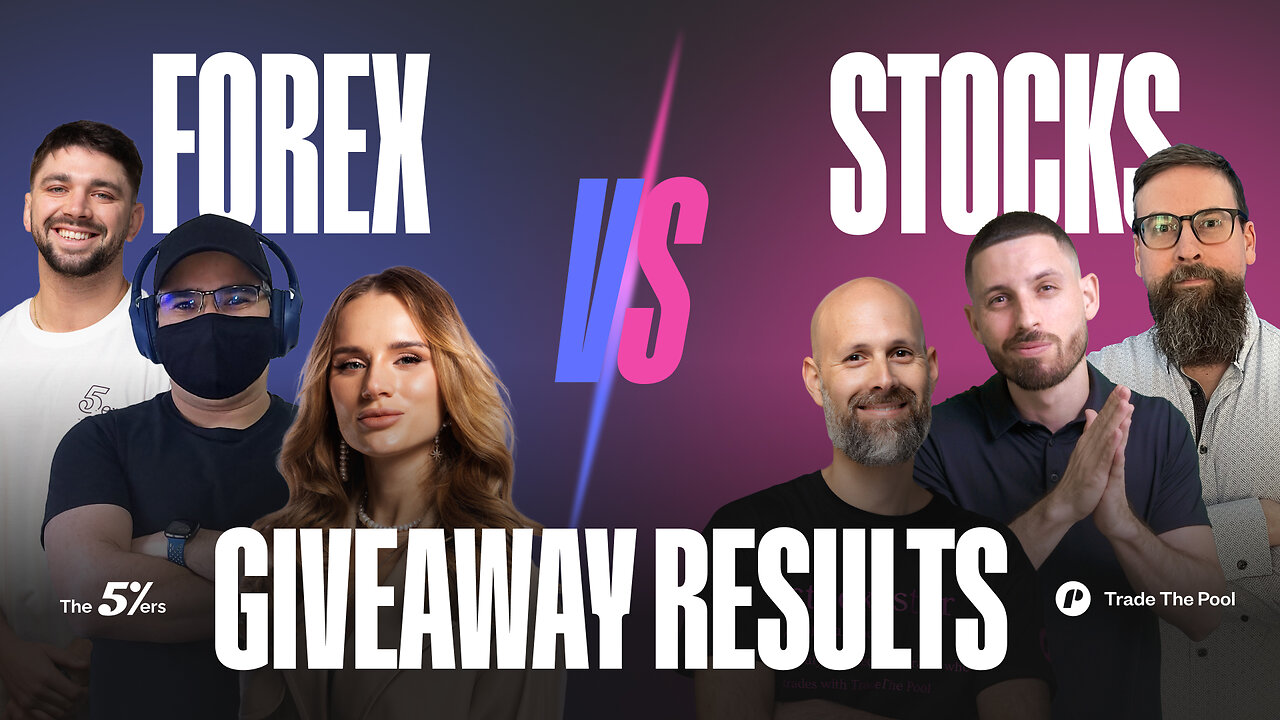 Forex vs. Stocks Giveaway Results