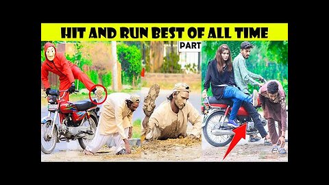 Hit and run away prank