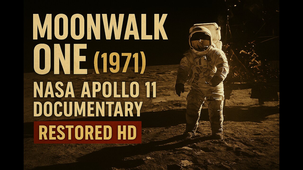 Moonwalk One (1971) – NASA Apollo 11 Documentary | Restored HD