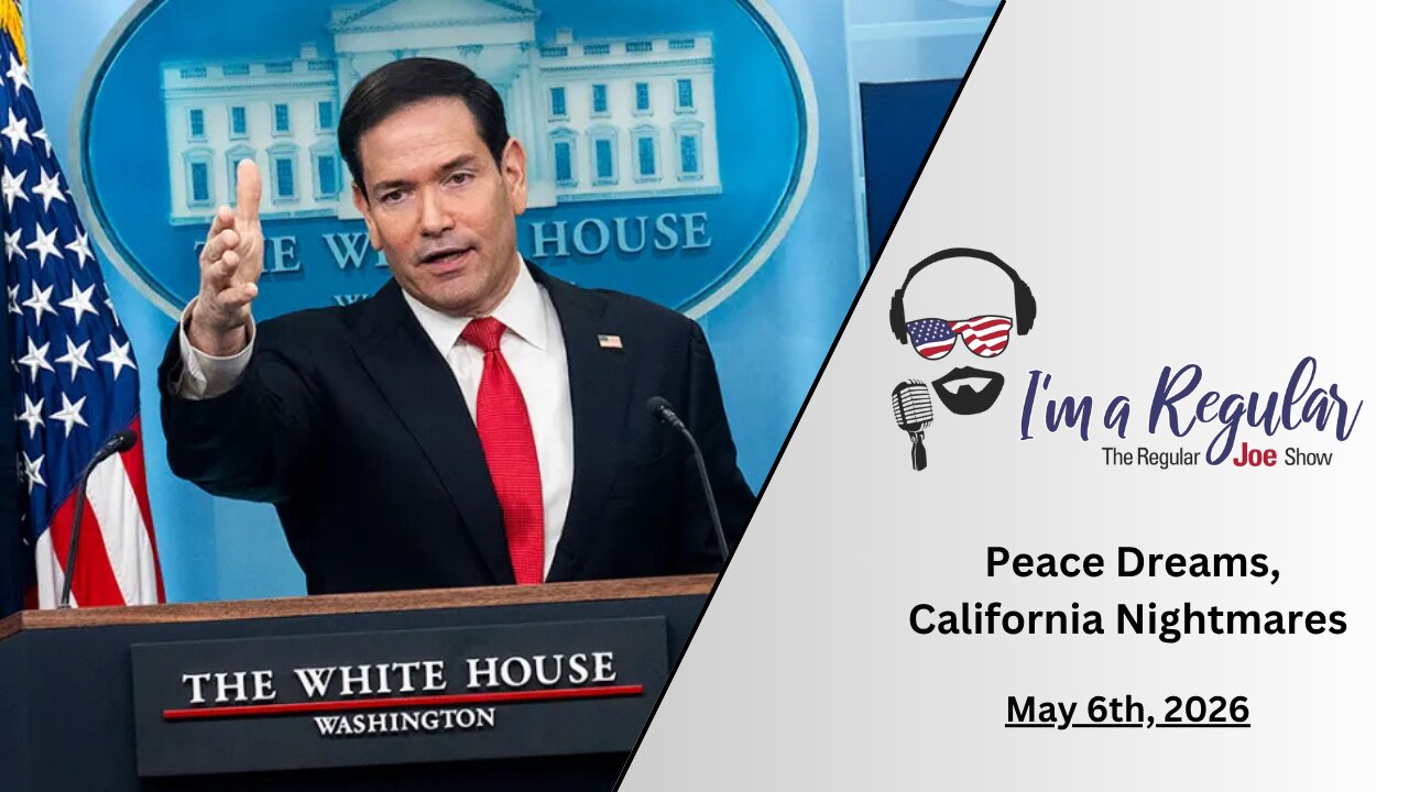 The Trump Curse Strikes In Indiana + California Nightmares + Iran Peace?: The Regular Joe Show LIVE