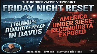 TONIGHT, LIVE AT 9PM EST ON THE CONSERVATIVE VIEWPOINT'S FRIDAY NIGHT RESET: AMERICA IS UNDERSIEGE