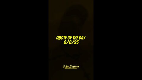 Daily Quote 📝 | 8/8/25 #MorningQuote #FreeGame #MotivationalQuotes #LifeQuotes #SobrietyJourney
