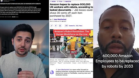 Amazon Automation: Plan to Replace 600,000 Workers By 2033