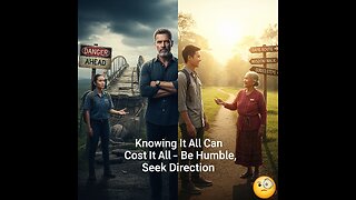 🎯 "The High Cost of Knowing It All: Why Humility Saves Lives, Time & Reputations"