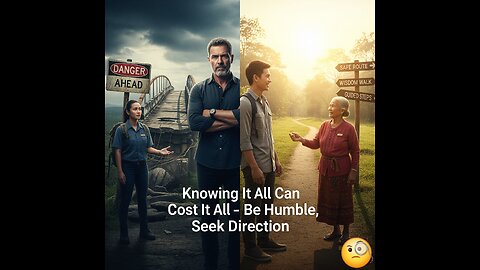 🎯 "The High Cost of Knowing It All: Why Humility Saves Lives, Time & Reputations"