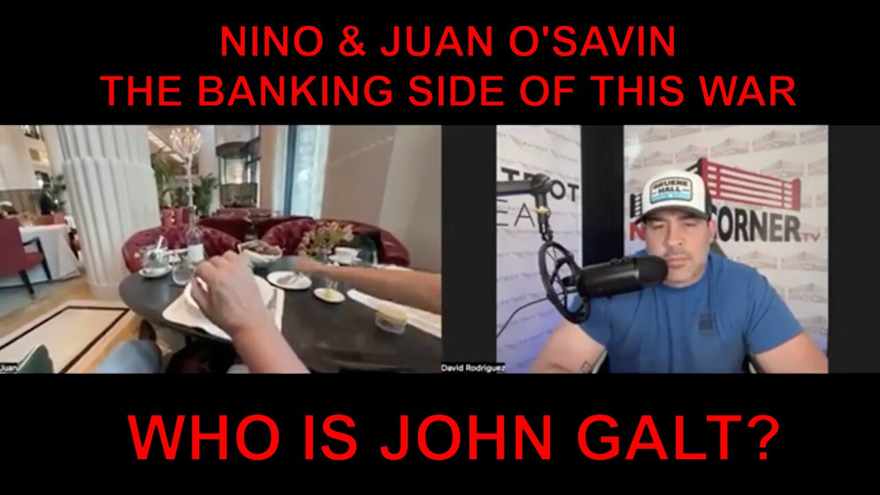 NINO W/ Juan O'Savin "Tariff & Bank Wars Escalating - Biden To Be Impeached?" WHO IS John Galt?