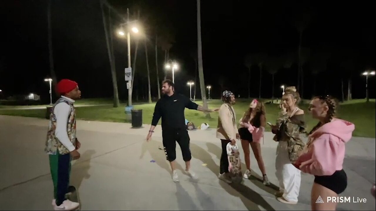 Zherka x Heelmike IRL IN LA - They Almost Get Stabbed by Black Guys! - 5-14-2023