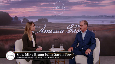 Governor Mike Braun & Sarah Frey: The SNAP Revolution, Wellness Policy & Farm-First Innovation