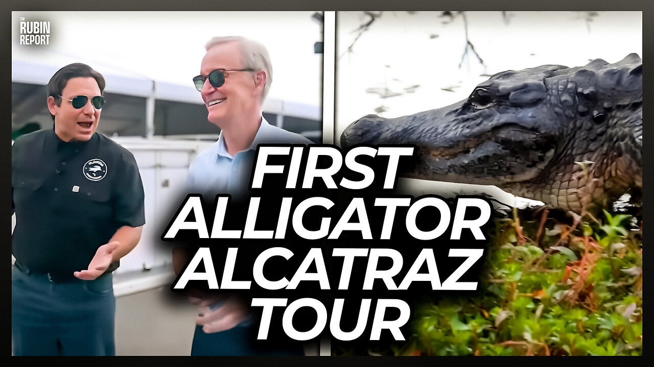 Ron DeSantis Blows Host’s Mind w/ First Tour of Alligator Alcatraz
